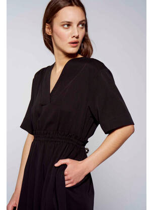Robe longue noir YUGEN femme