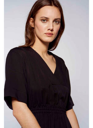 Robe longue noir YUGEN femme