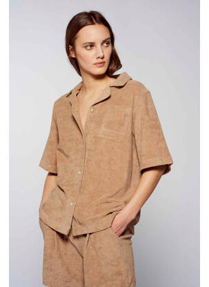 Chemisier marron YUGEN femme