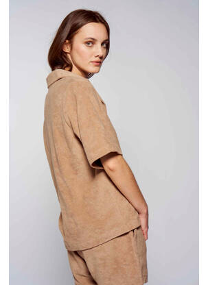 Chemisier marron YUGEN femme