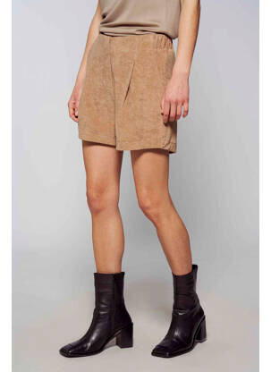Short marron YUGEN femme