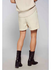 Short beige YUGEN pour femme seconde vue