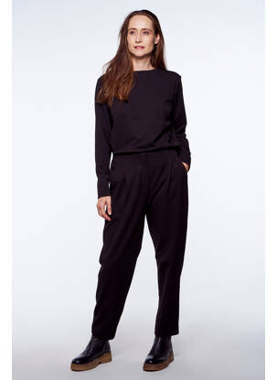Pantalon 7/8 noir YUGEN femme