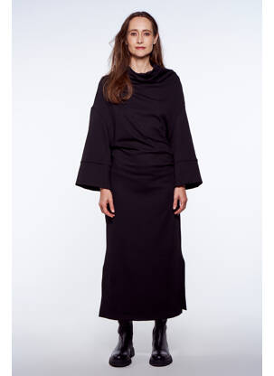 Robe longue noir YUGEN femme