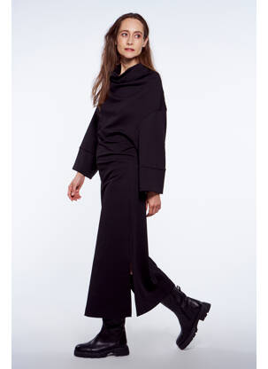 Robe longue noir YUGEN femme