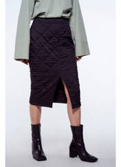Jupe mi-longue noir YUGEN pour femme seconde vue