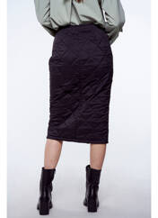 Jupe mi-longue noir YUGEN pour femme seconde vue