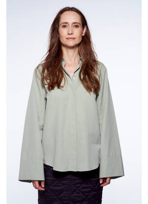 Chemisier vert YUGEN femme