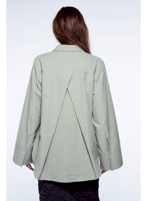 Chemisier vert YUGEN femme