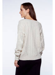 Pull beige YUGEN pour femme seconde vue