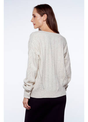 Pull beige YUGEN femme