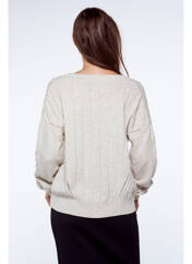 Pull beige YUGEN pour femme seconde vue