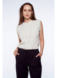 Débardeur beige YUGEN femme