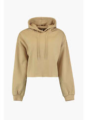 Sweat-shirt à capuche beige HAILYS pour femme seconde vue