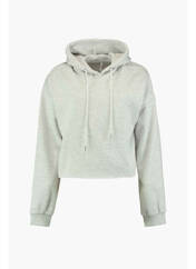 Sweat-shirt à capuche gris HAILYS pour femme seconde vue