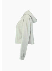 Sweat-shirt à capuche gris HAILYS pour femme seconde vue