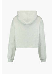 Sweat-shirt à capuche gris HAILYS pour femme seconde vue