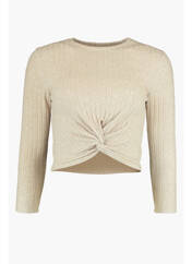 Pull beige HAILYS pour femme seconde vue