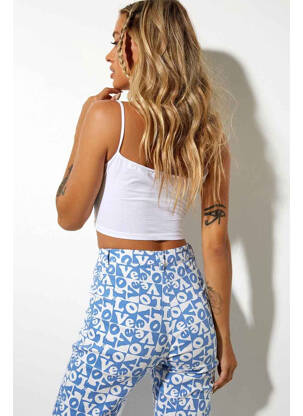 Top blanc MOTEL femme