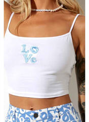 Top blanc MOTEL pour femme seconde vue