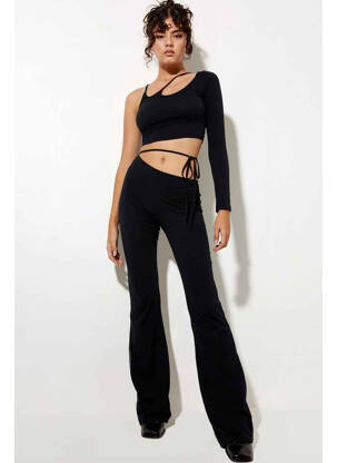 Pantalon droit noir MOTEL femme