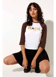 T-shirt blanc MOTEL femme