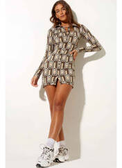 Robe courte marron MOTEL pour femme seconde vue