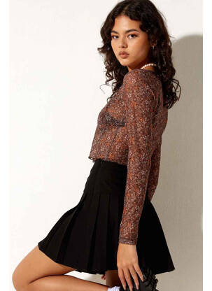 Chemisier marron MOTEL femme