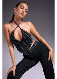 Top noir MOTEL femme