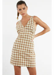 Robe courte jaune MOTEL pour femme seconde vue