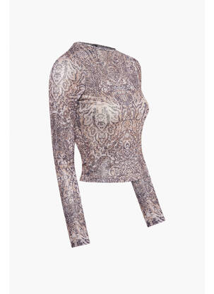T-shirt marron MOTEL femme