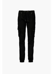 Pantalon cargo noir GARCIA pour garçon seconde vue