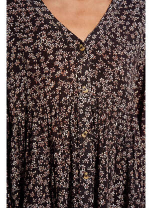 Robe courte noir BILLABONG femme