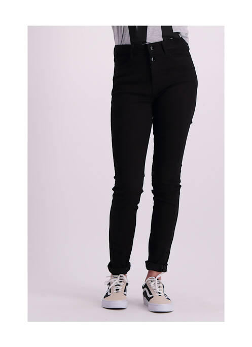 Jeans skinny noir EDC pour femme