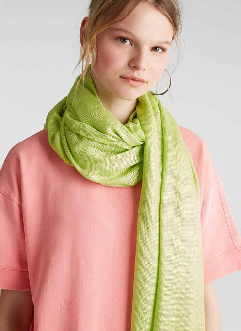 Echarpe vert ESPRIT femme