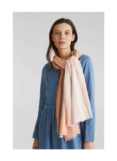 Foulard rose ESPRIT femme