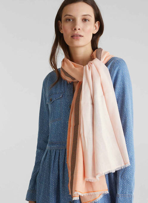 Foulard orange ESPRIT pour femme