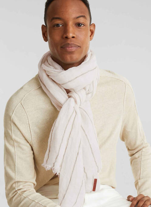 Foulard beige ESPRIT homme