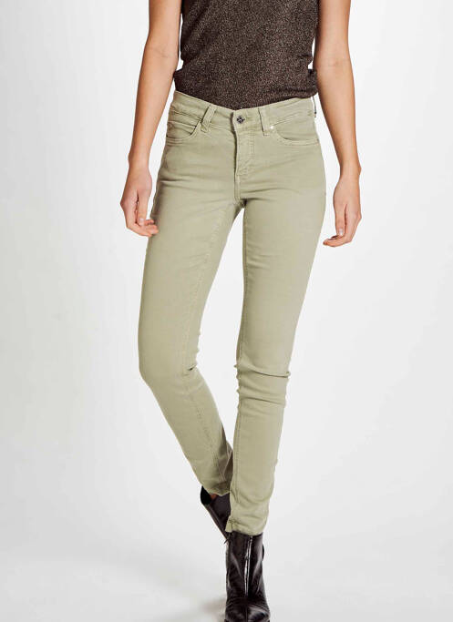 Jeans skinny vert MAC pour femme