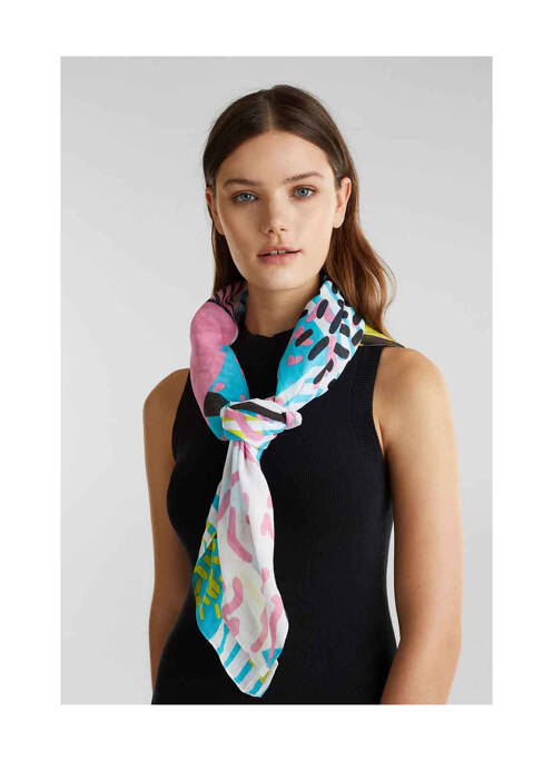 Foulard bleu ESPRIT femme