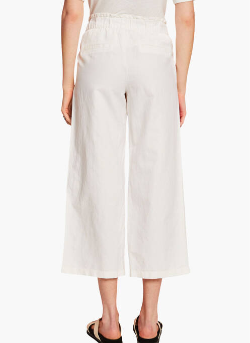 Pantalon chino blanc ESPRIT pour femme