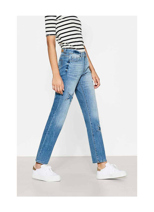 Jeans boyfriend bleu EDC pour femme