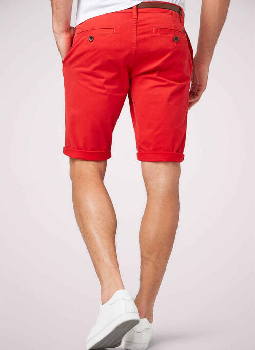 Short rouge TOM TAILOR pour homme