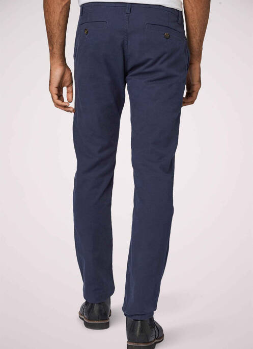 Pantalon chino bleu TOM TAILOR homme