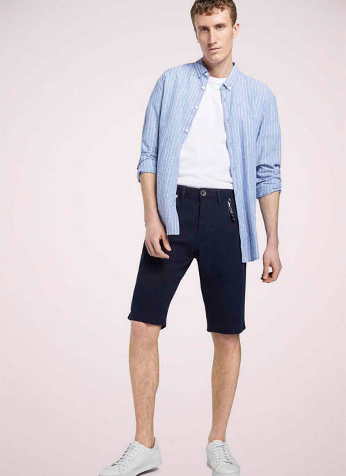 Short bleu TOM TAILOR pour homme