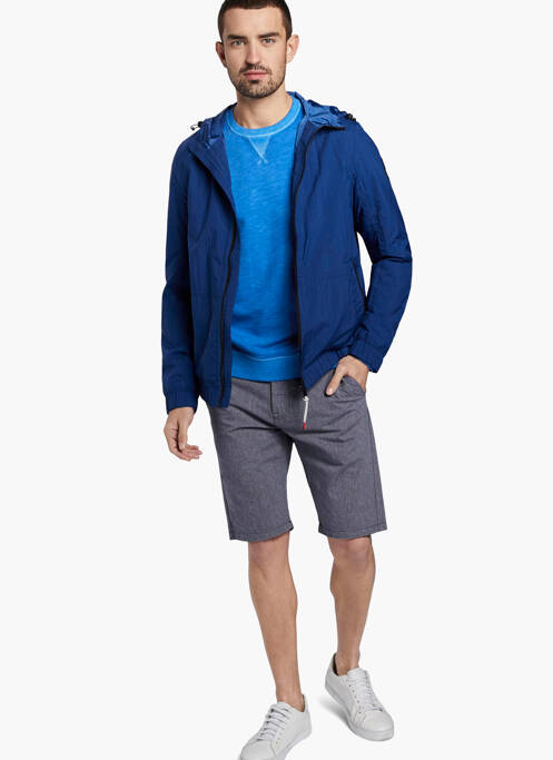Sweat-shirt bleu TOM TAILOR pour homme