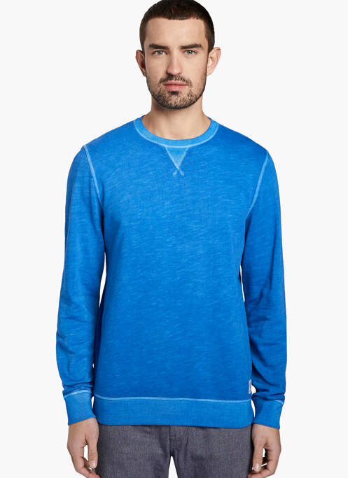 Sweat-shirt bleu TOM TAILOR pour homme