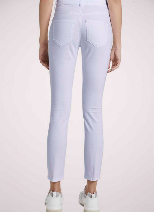 Jeans coupe slim blanc TOM TAILOR pour femme
