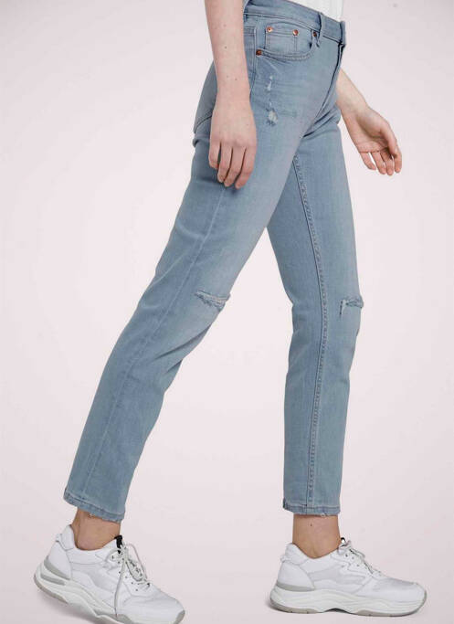 Jeans coupe slim bleu TOM TAILOR pour femme