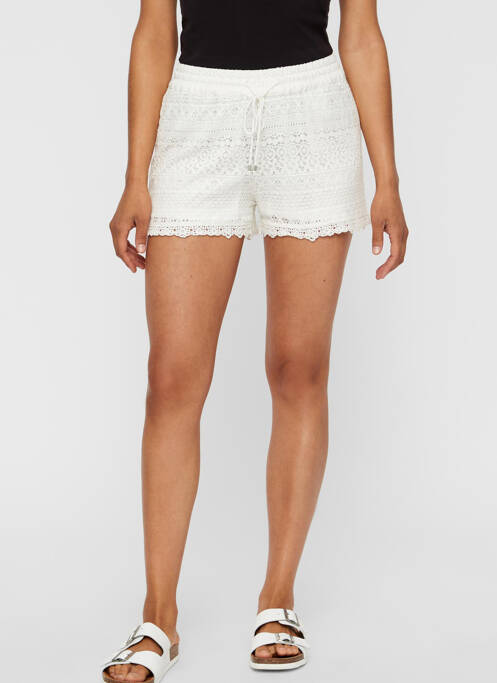 Short blanc VERO MODA pour femme